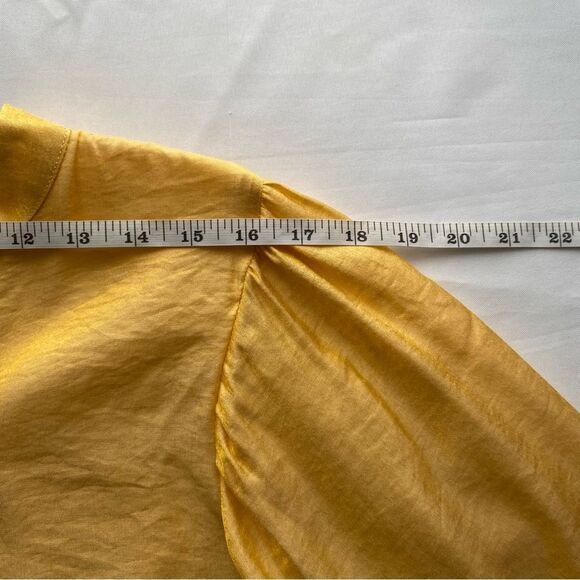 NWOT Jen's Pirate Booty Golden Sun Silk Blend Blouse/ Wide Leg Set Size Large - Picture 14 of 16